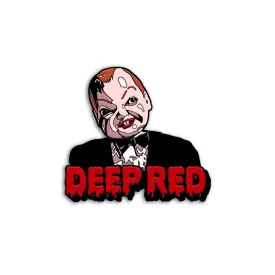 DEEP RED: MAD PUPPET - ENAMEL PIN