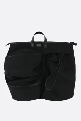 Delivery B Irregular large nylon tote bag