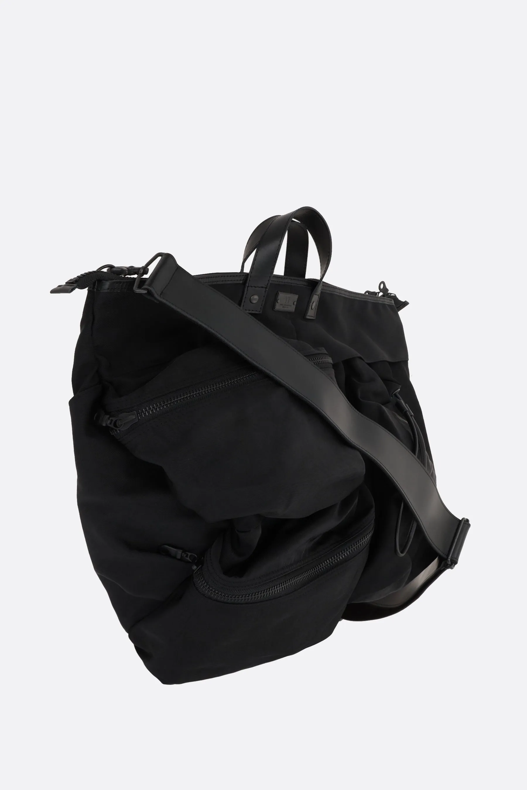 Delivery B Irregular large nylon tote bag