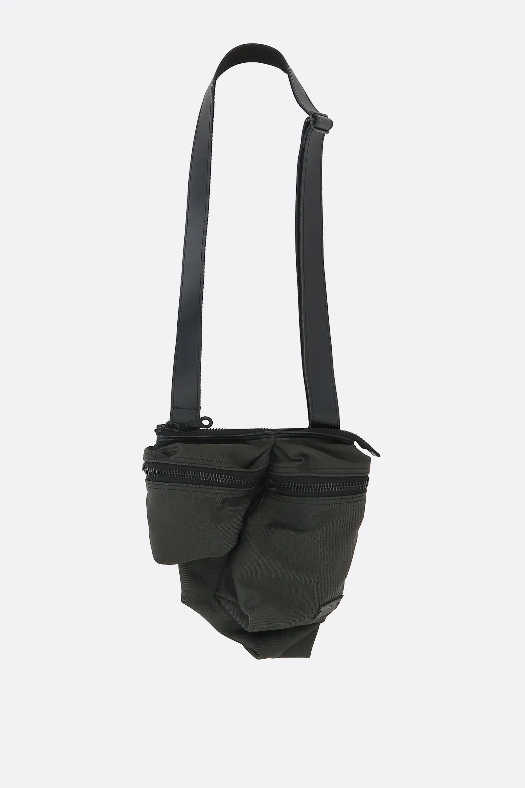 Delivery B Irregular mini nylon crossbody bag