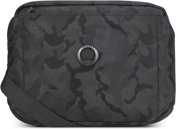 Delsey Paris Picpus 2 Hor  Mini Bag (Camouflage Black)