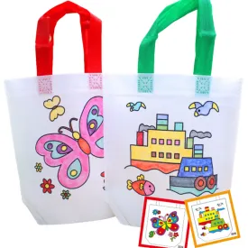 DIY Colouring Bag