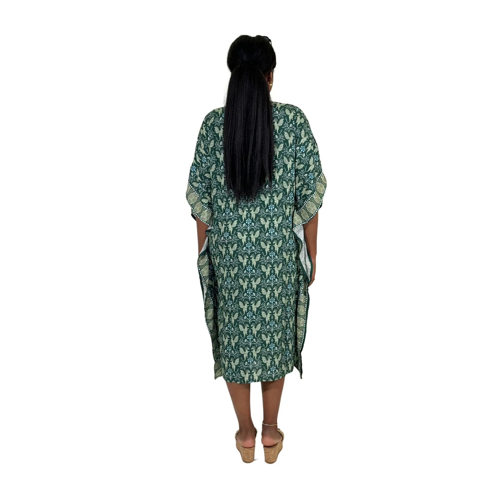 Dragons Damask Kaftan