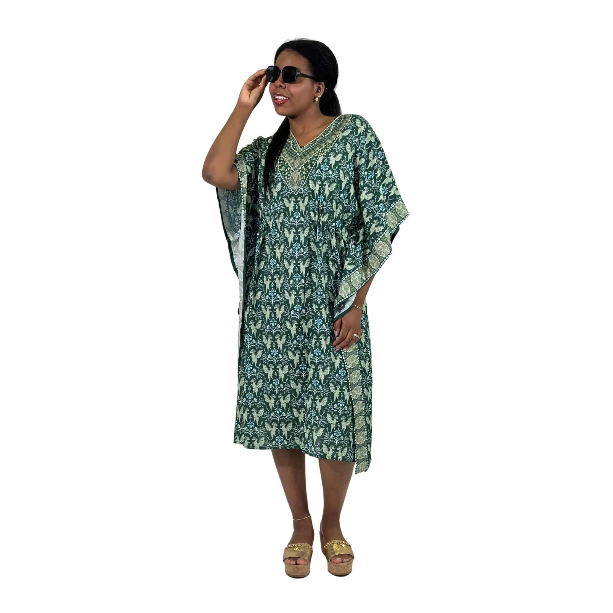 Dragons Damask Kaftan