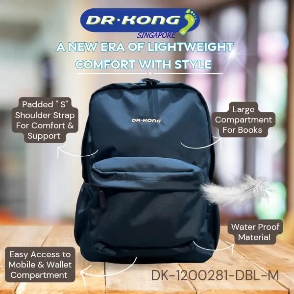 DR.KONG DAYPACK BACKPACKS M SIZE DK-1200281(RP : $69.90)