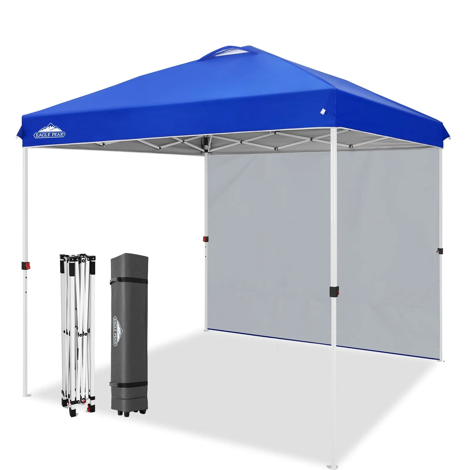 EAGLE PEAK 8x8 Pop Up Straight Leg Canopy with Sidewall