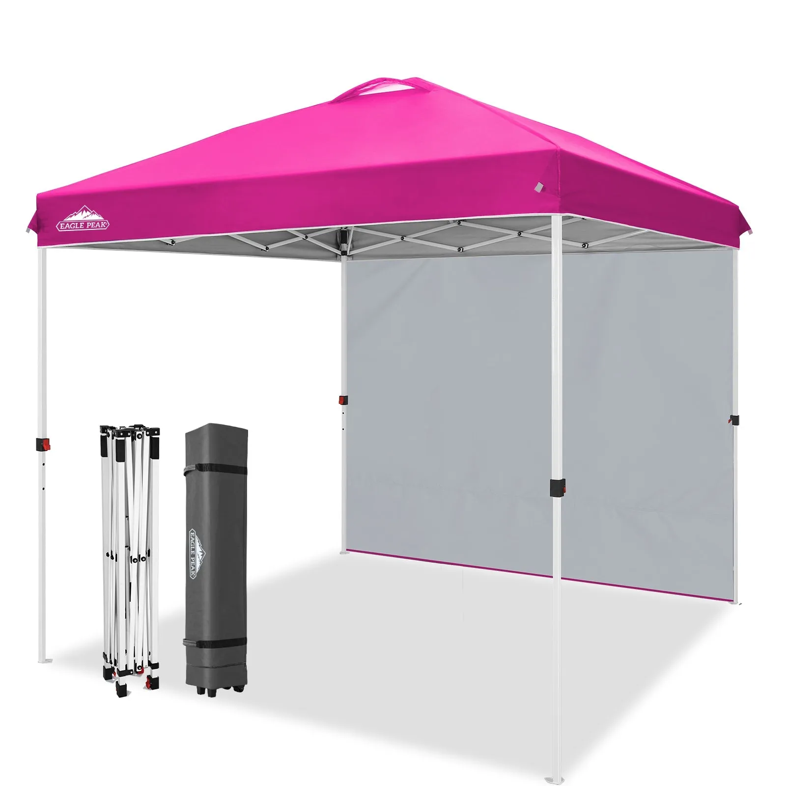 EAGLE PEAK 8x8 Pop Up Straight Leg Canopy with Sidewall