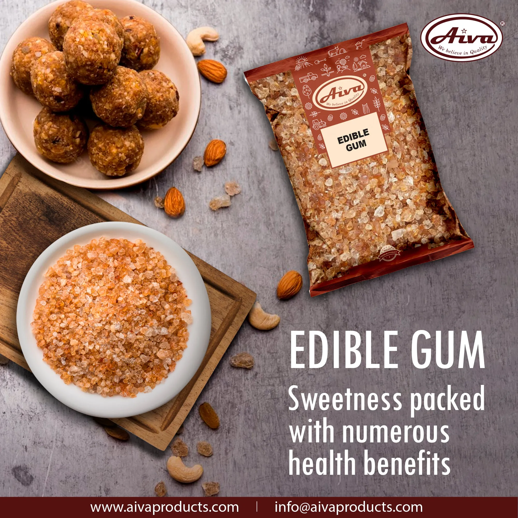 Edible Gum (gon or gondh or gund)