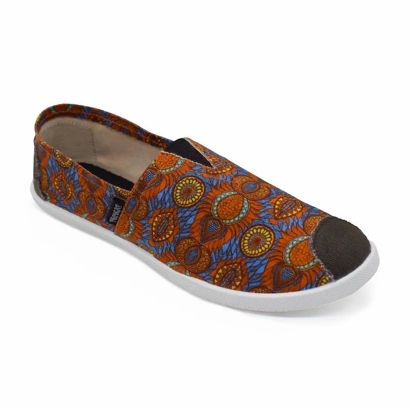 Emmy Chapisha Canvas Shoes - Multi Blue