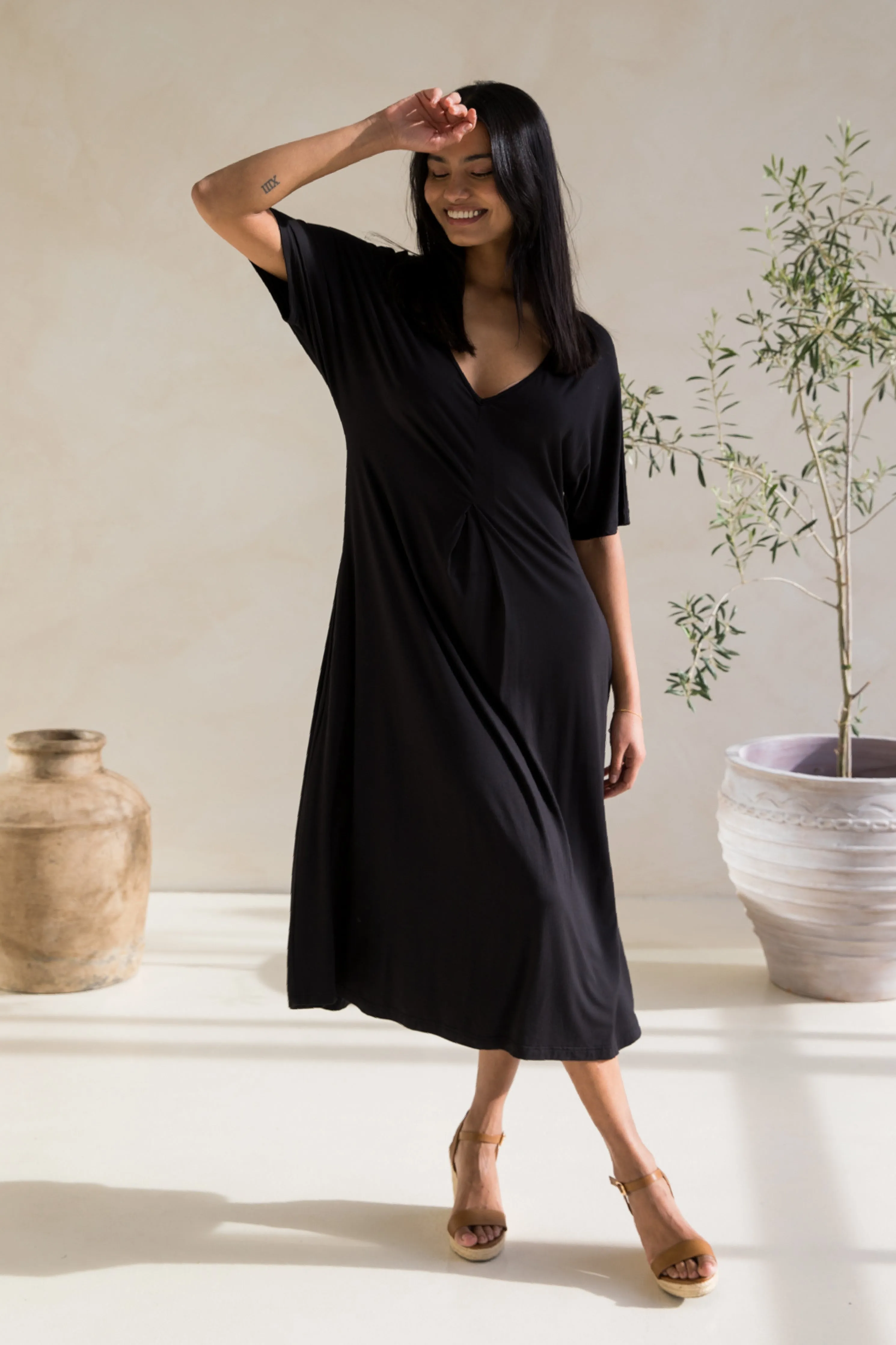 Erika Dress in Black