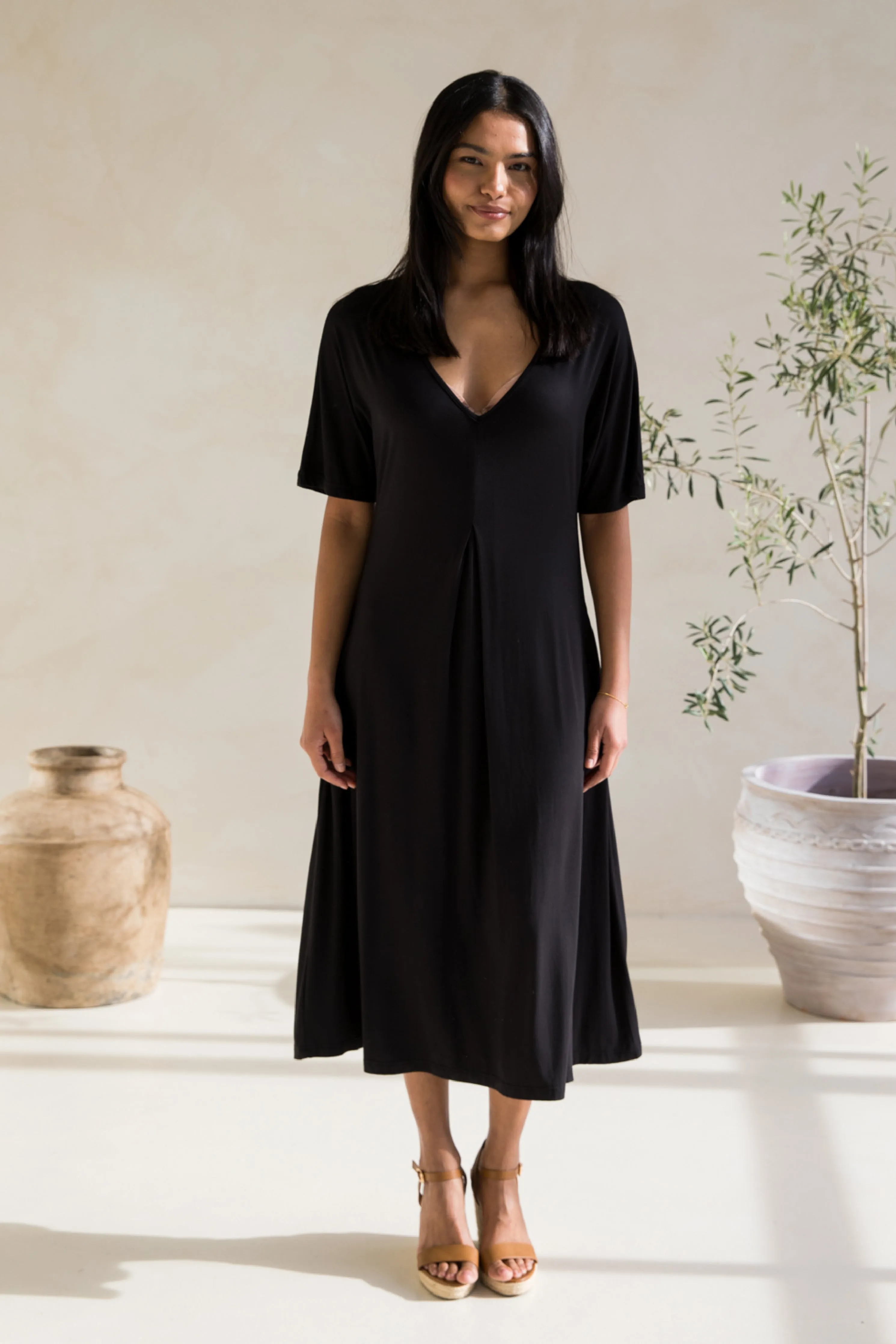 Erika Dress in Black