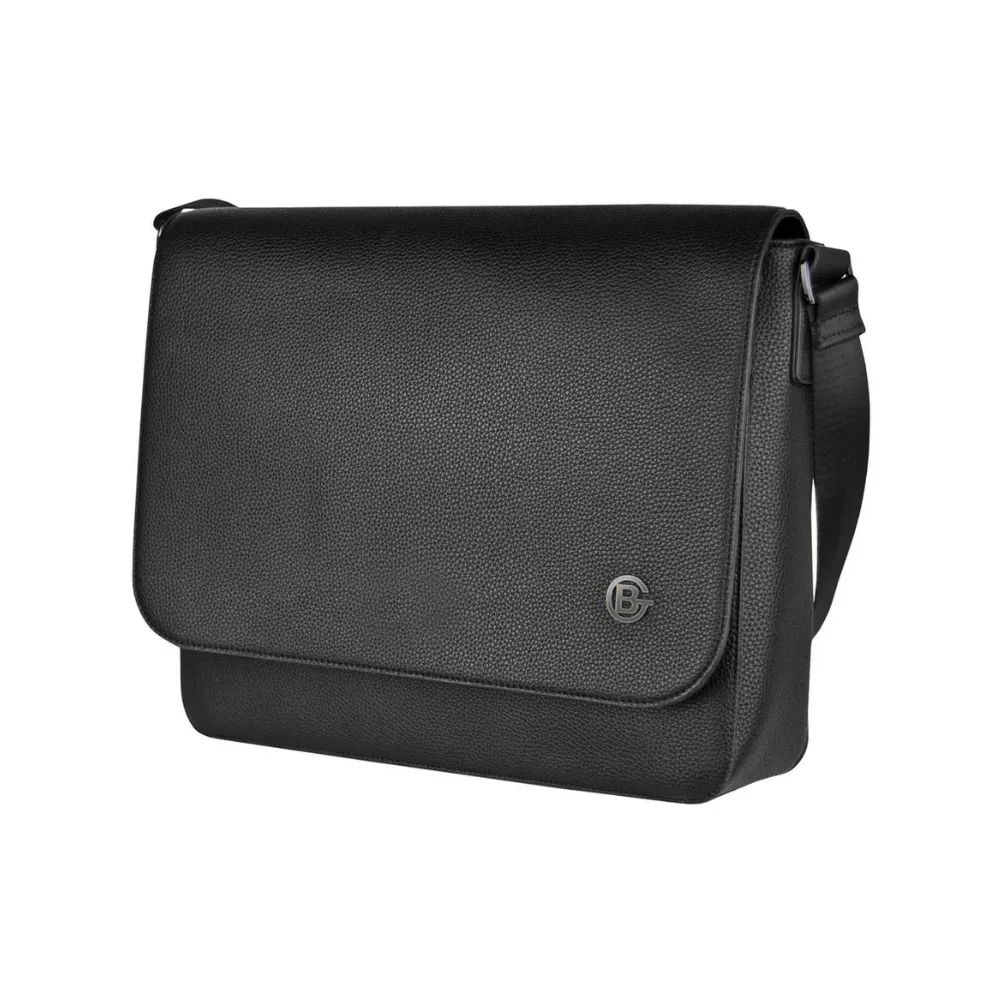 Espe Ness Mens Black Messenger Bag