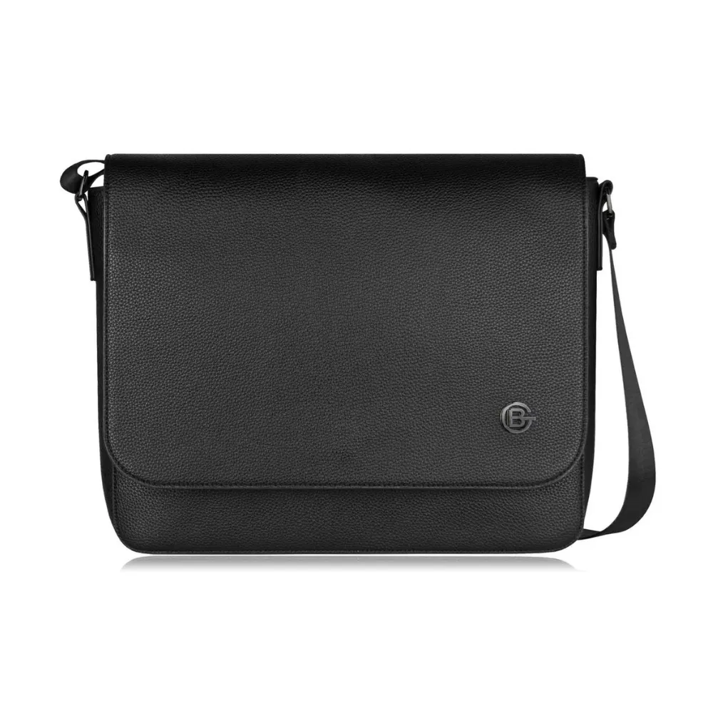 Espe Ness Mens Black Messenger Bag