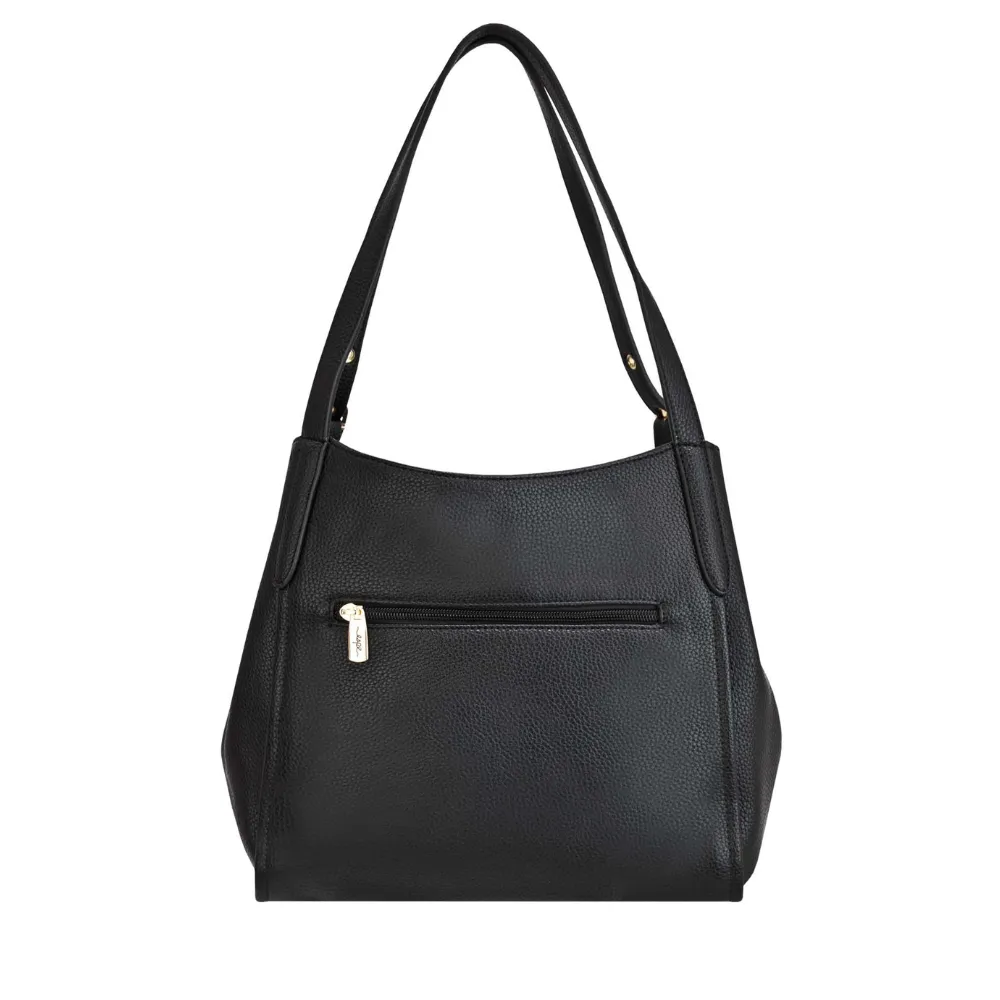 Espe Sadie Hobo Black Shoulder Bag (Women's)