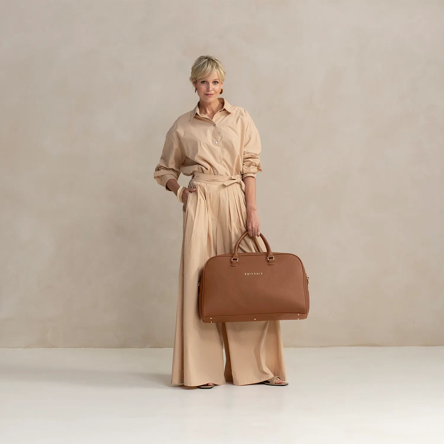 Fab Seventies - Camel - Weekender Bag