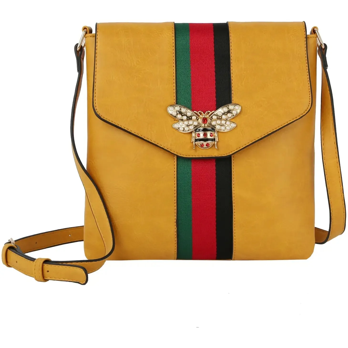 Fashion Bee Crossbody Messenger Bag