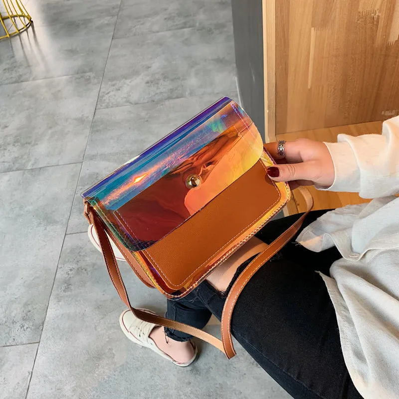 Fashion Jelly Bag, Transparent Small Bag for Women