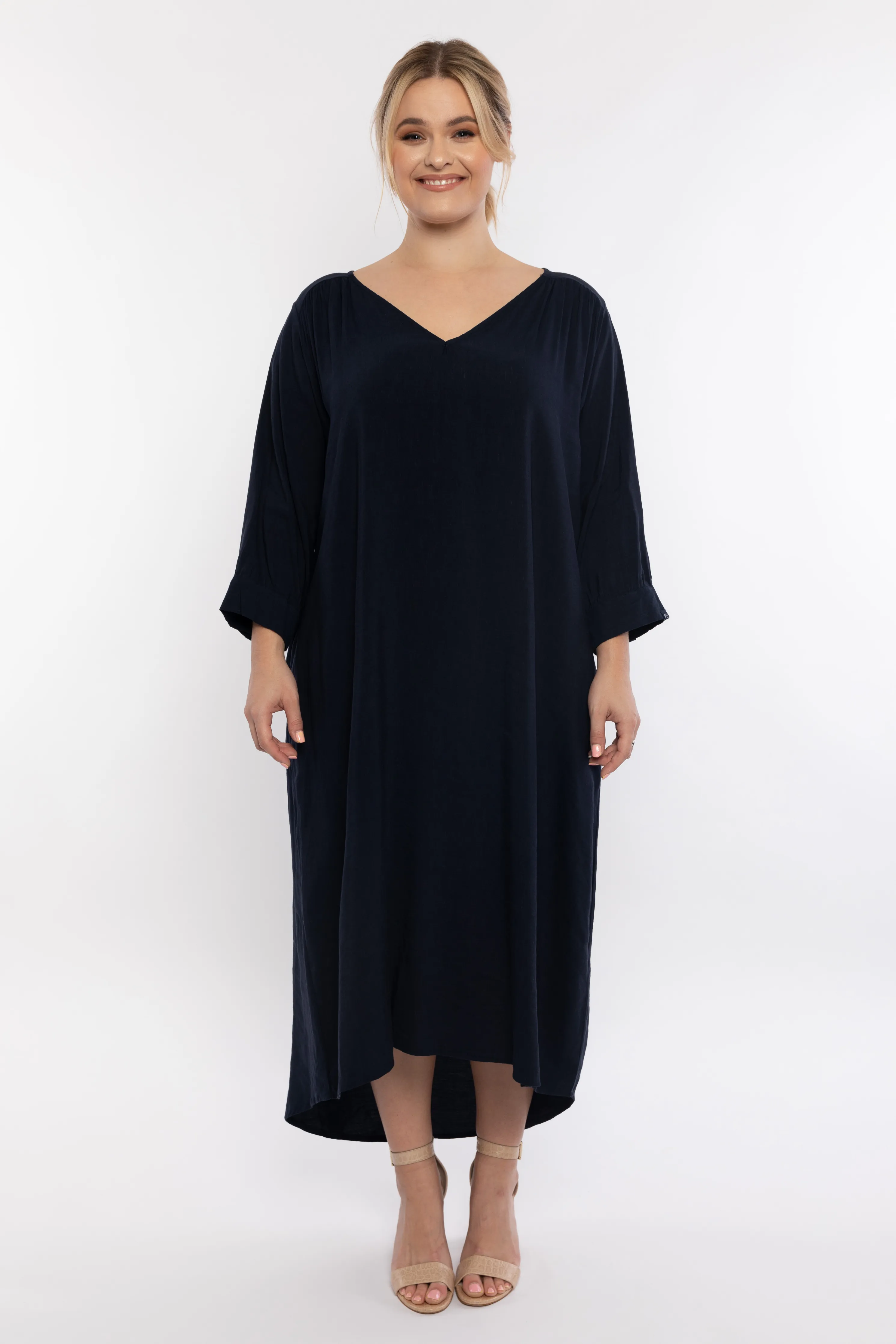 FINAL SALE Harmony Dress in Navy