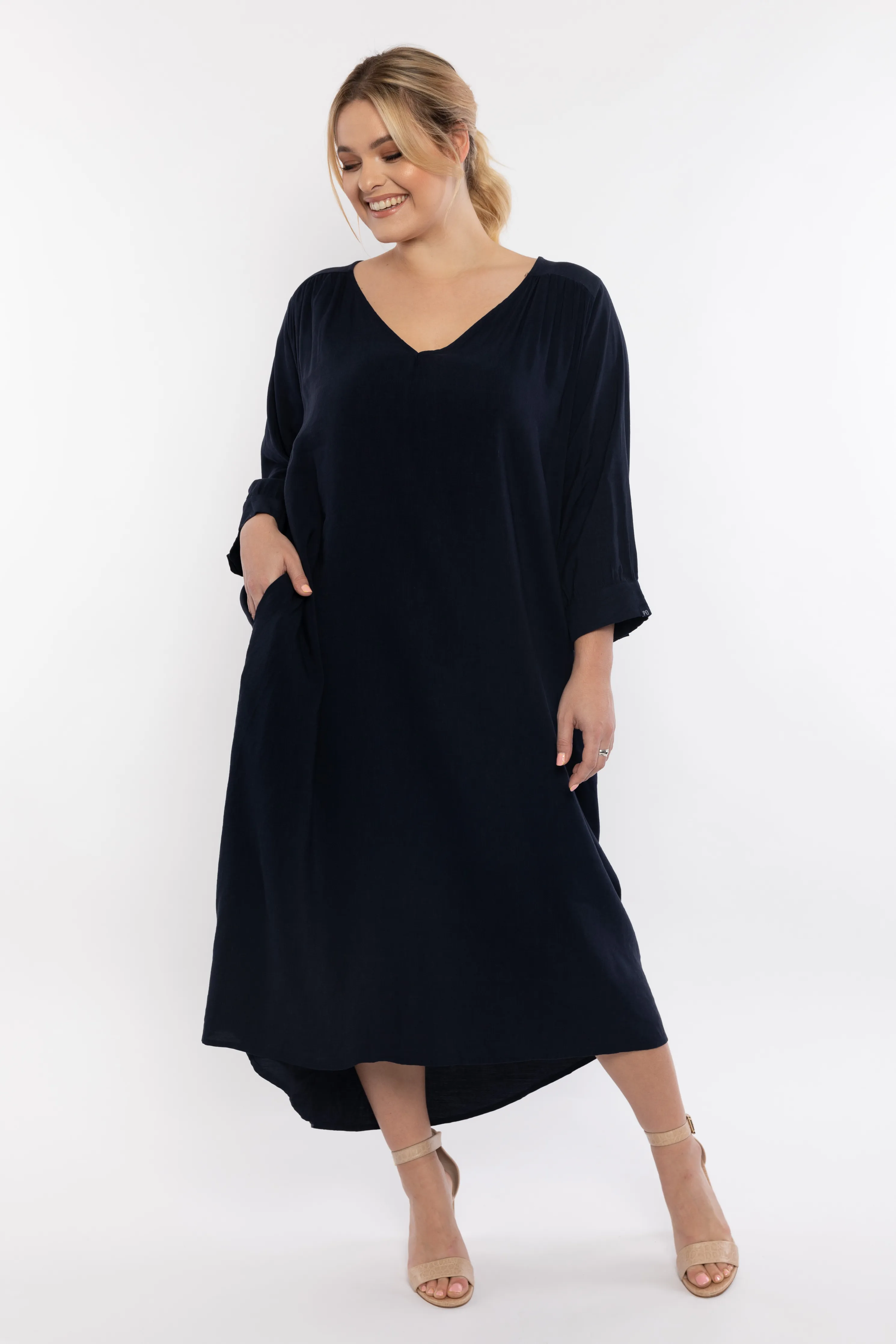 FINAL SALE Harmony Dress in Navy