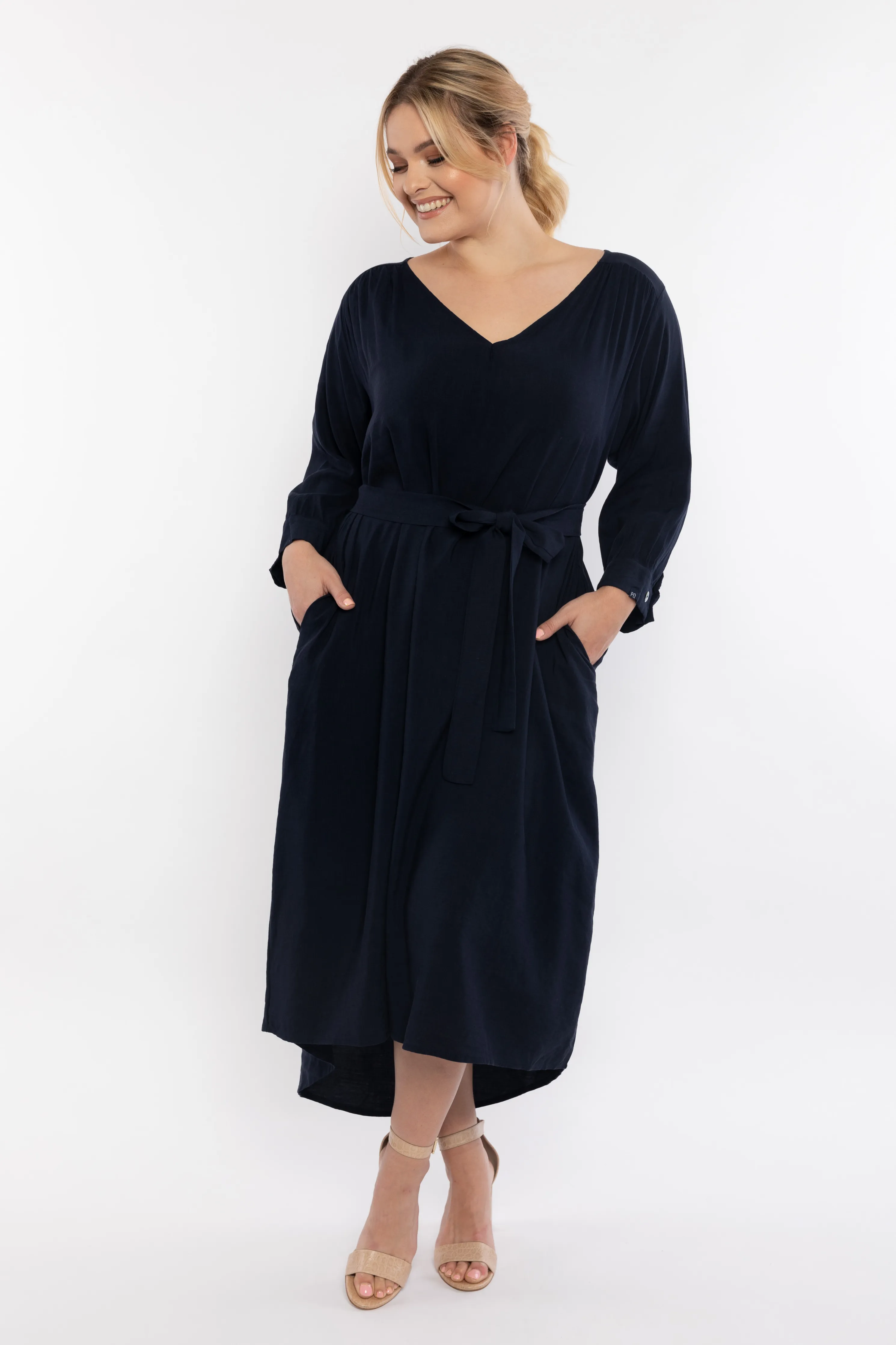 FINAL SALE Harmony Dress in Navy