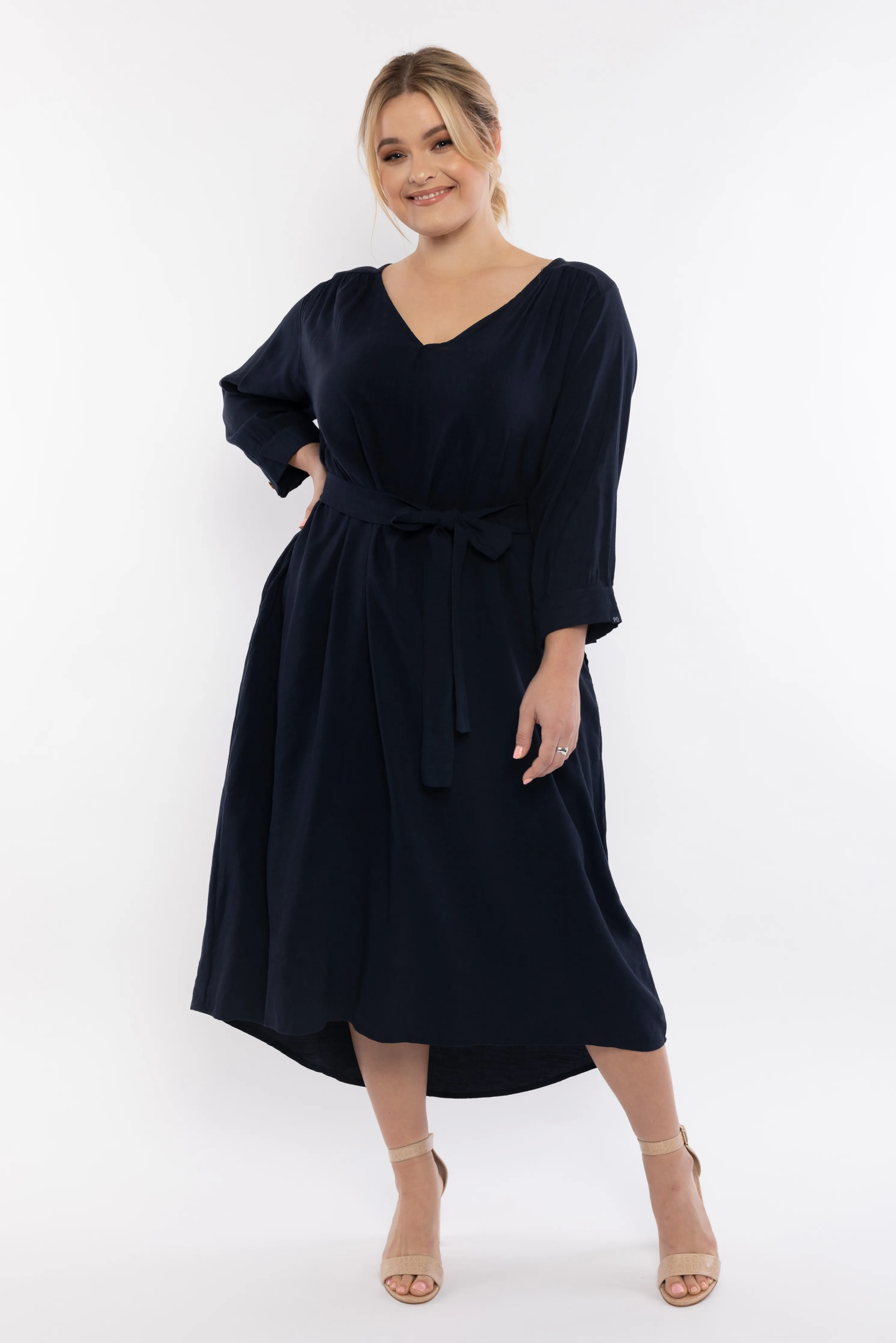 FINAL SALE Harmony Dress in Navy