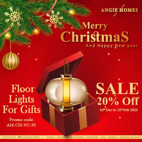 FLOOR LIGHTS FOR CHRISTMAS GIFT | X-MAS GIFT VOUCHER FOR BULK GIFTING | CORPORATE GIFTS