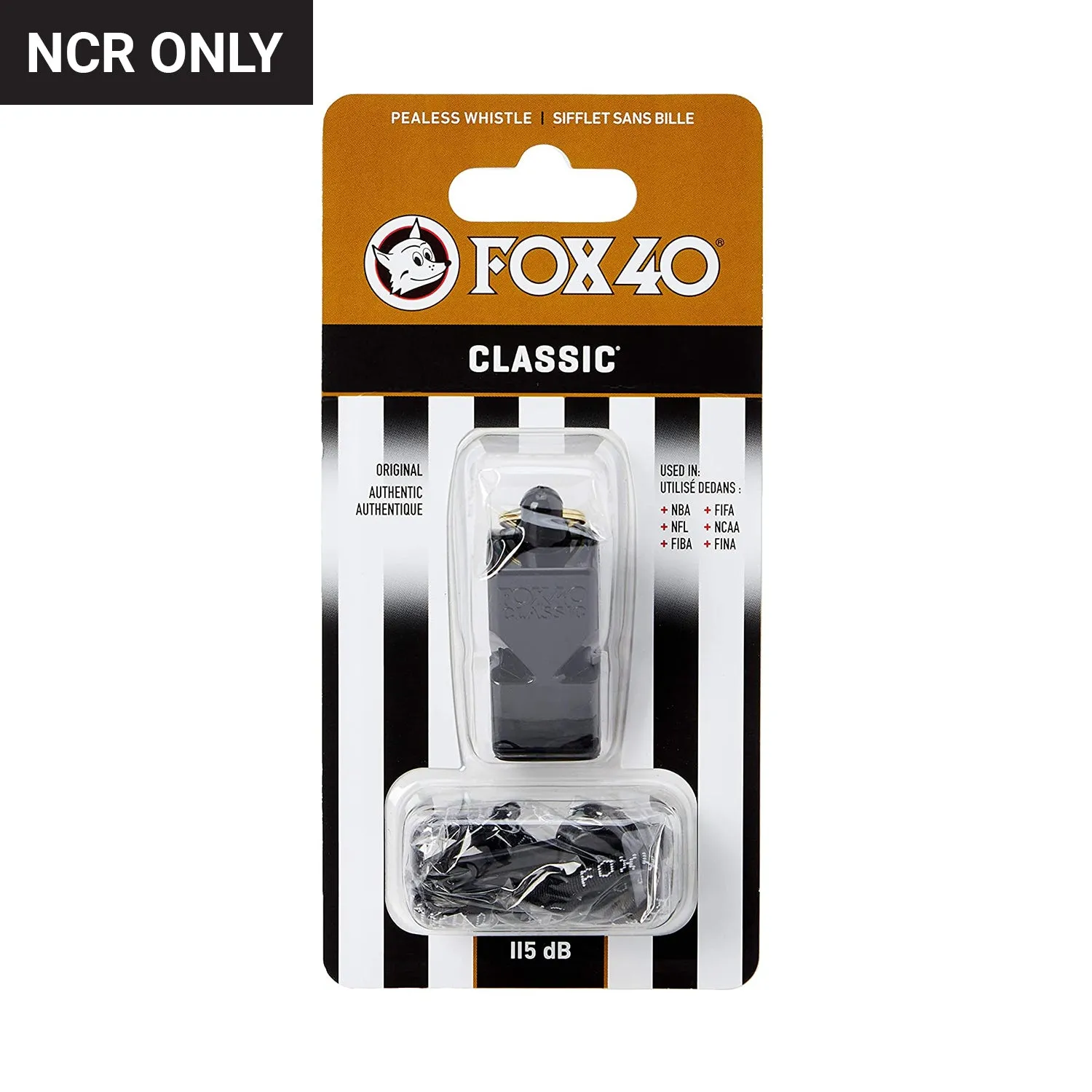 Fox 40 Classic Whistle With Lanyard