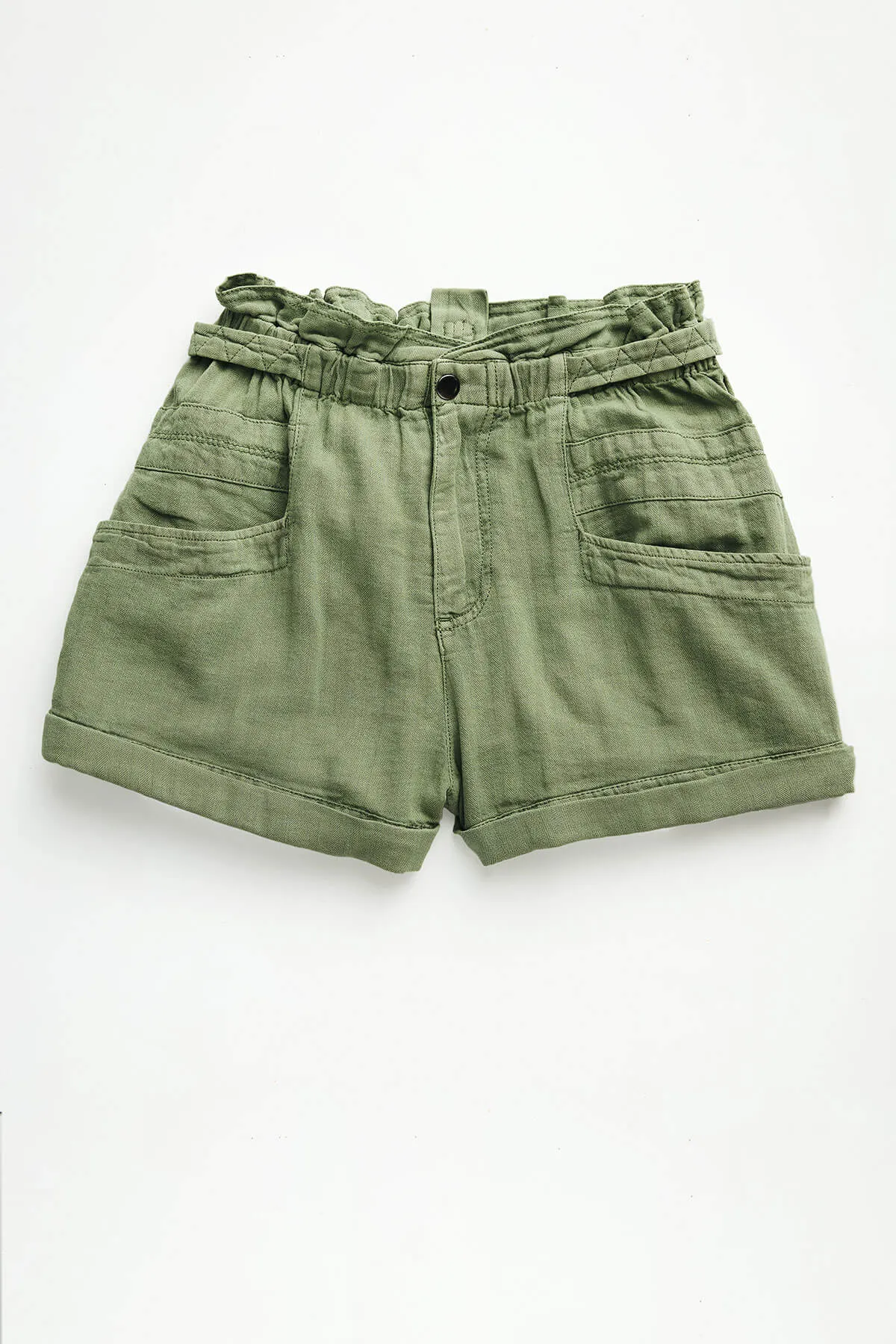 Free People Topanga Cuff Shorts