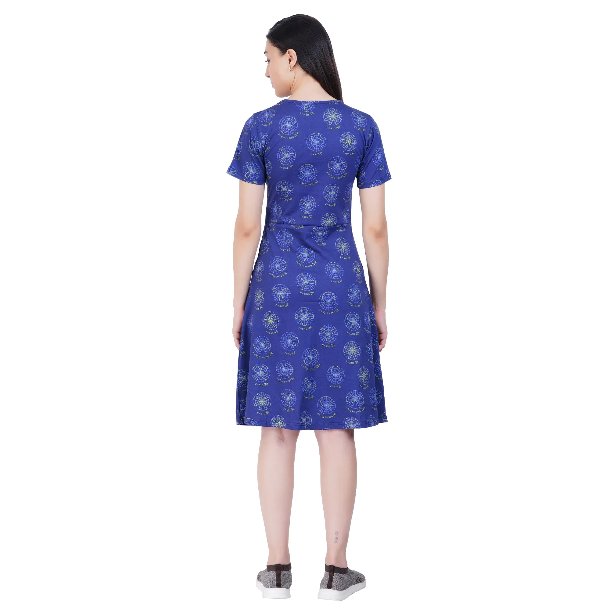 Graphs of Polar Equations A-Line Dress (With Waist Seam)