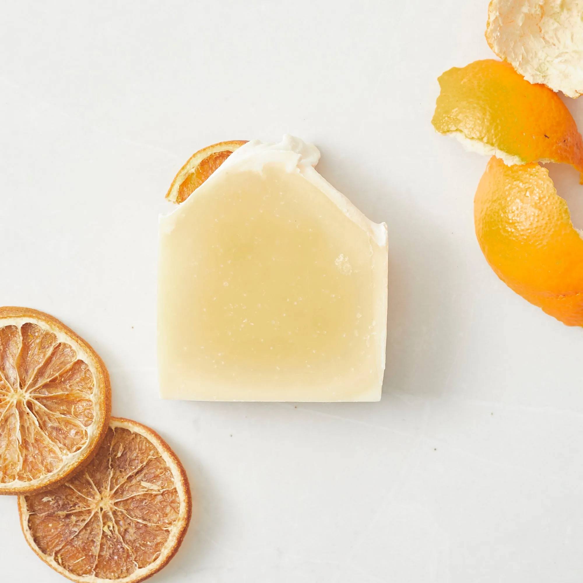 Handcrafted Sweet Orange Vitamin C Brightening Soap Bar