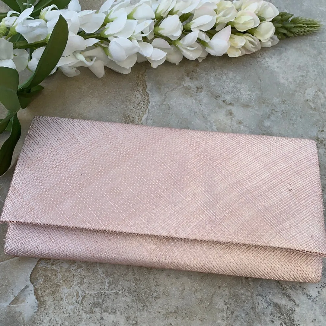 J Bees Sinamay Wedding Clutch Bag