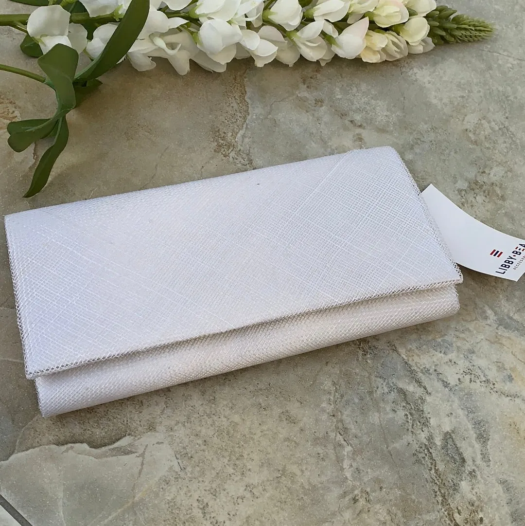 J Bees Sinamay Wedding Clutch Bag