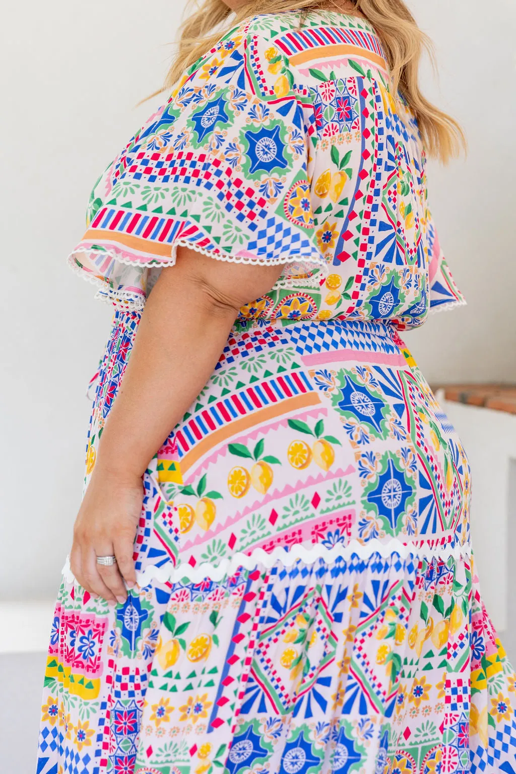 Josie Maxi Dress in Limoncello