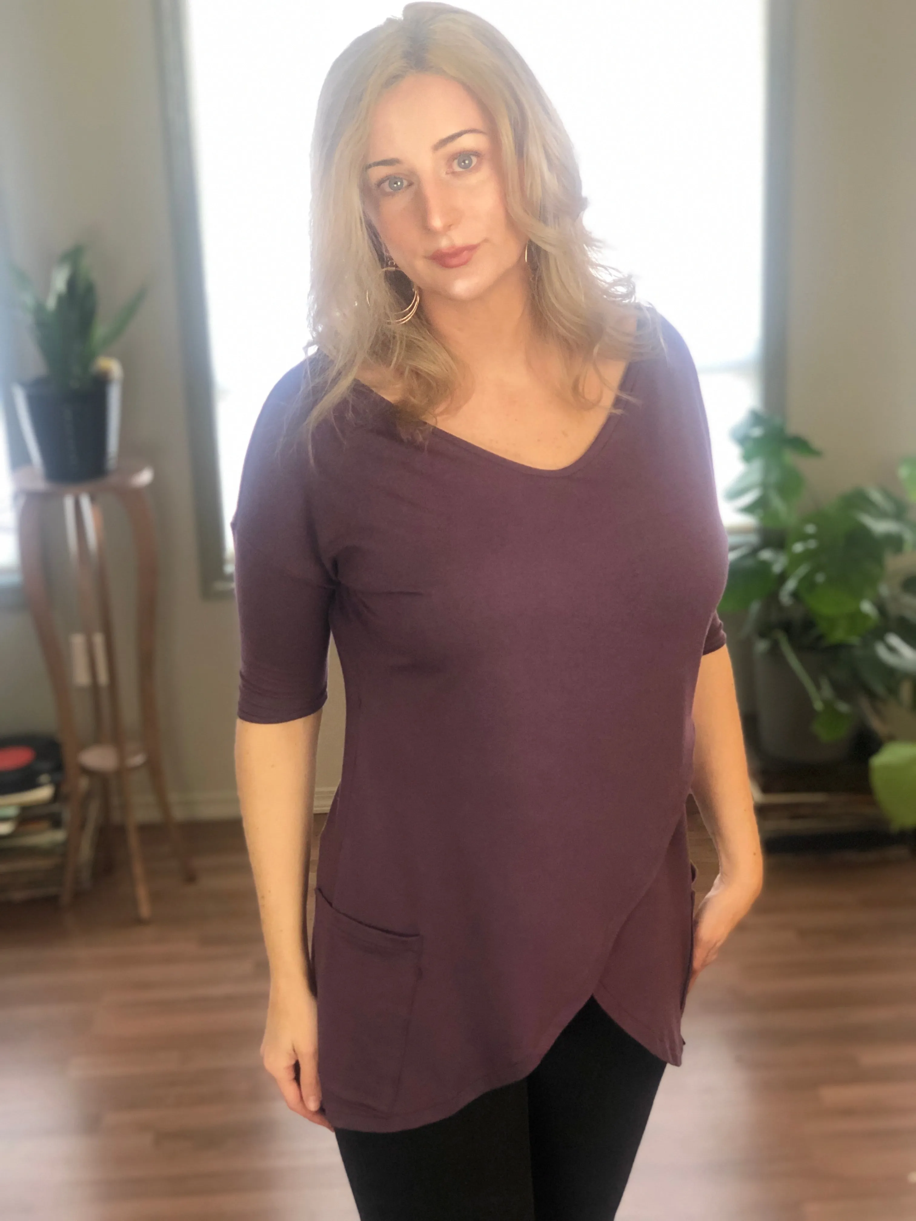 Juno Bamboo Tunic with Pockets