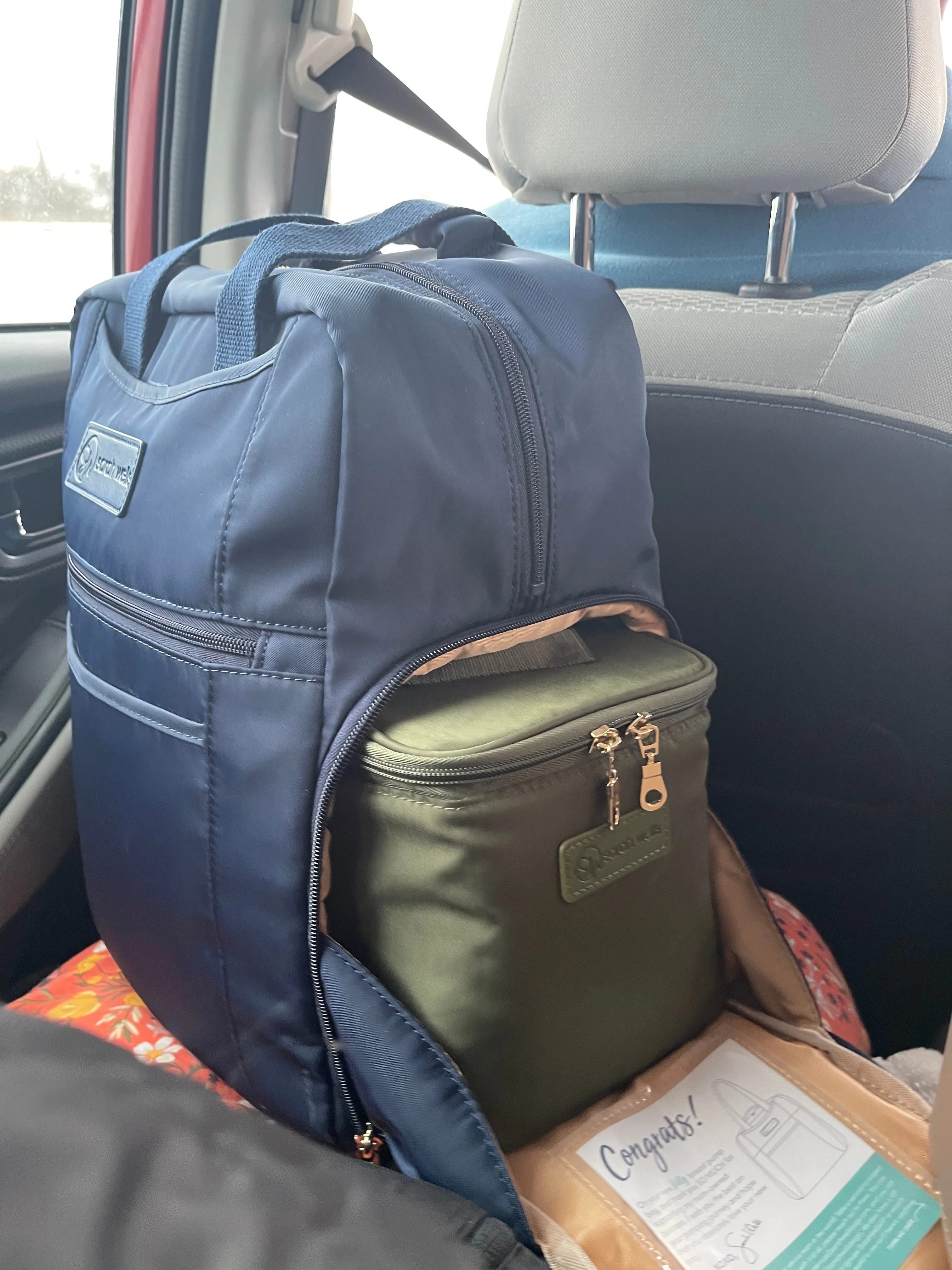 Kelly Breast Pump Backpack (Indigo)