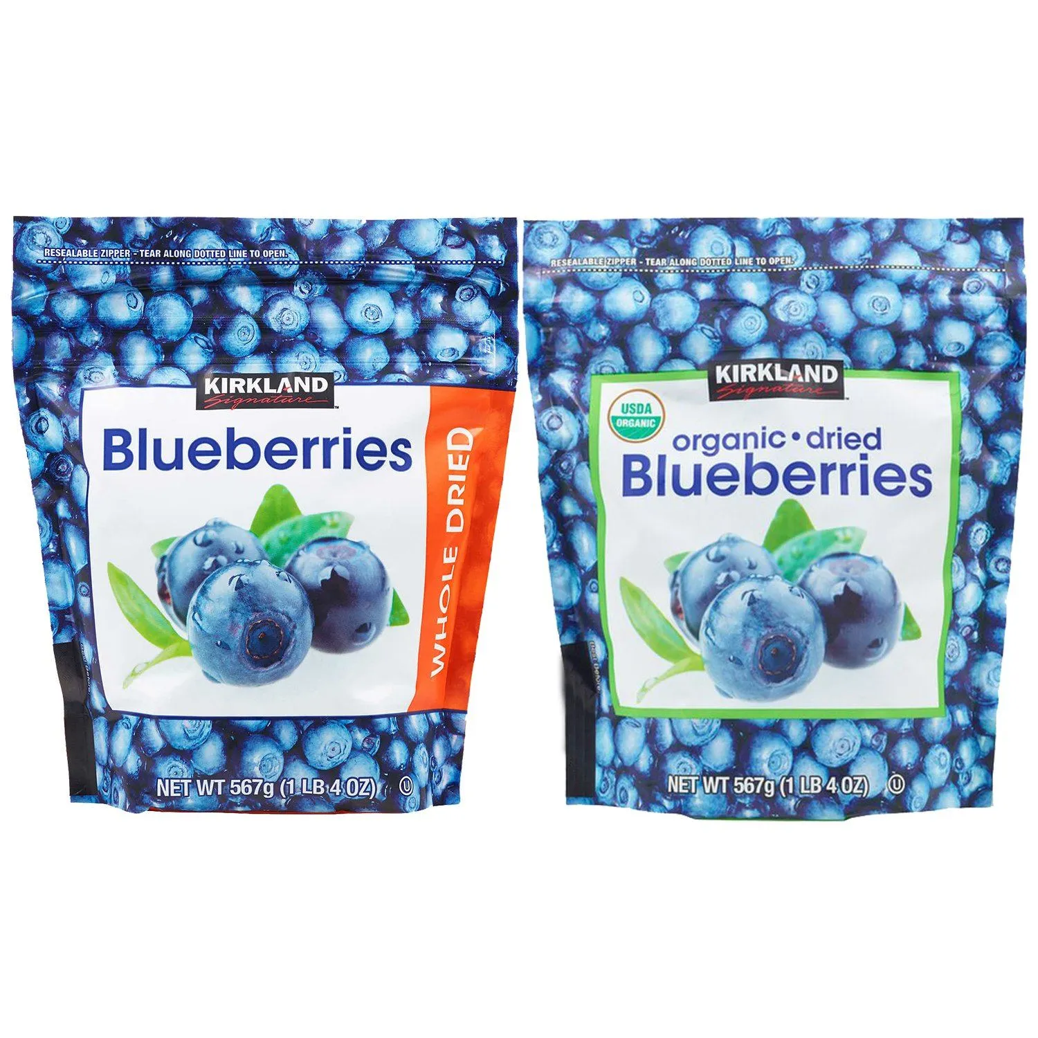 Kirkland Signature Whole Dried Blueberries