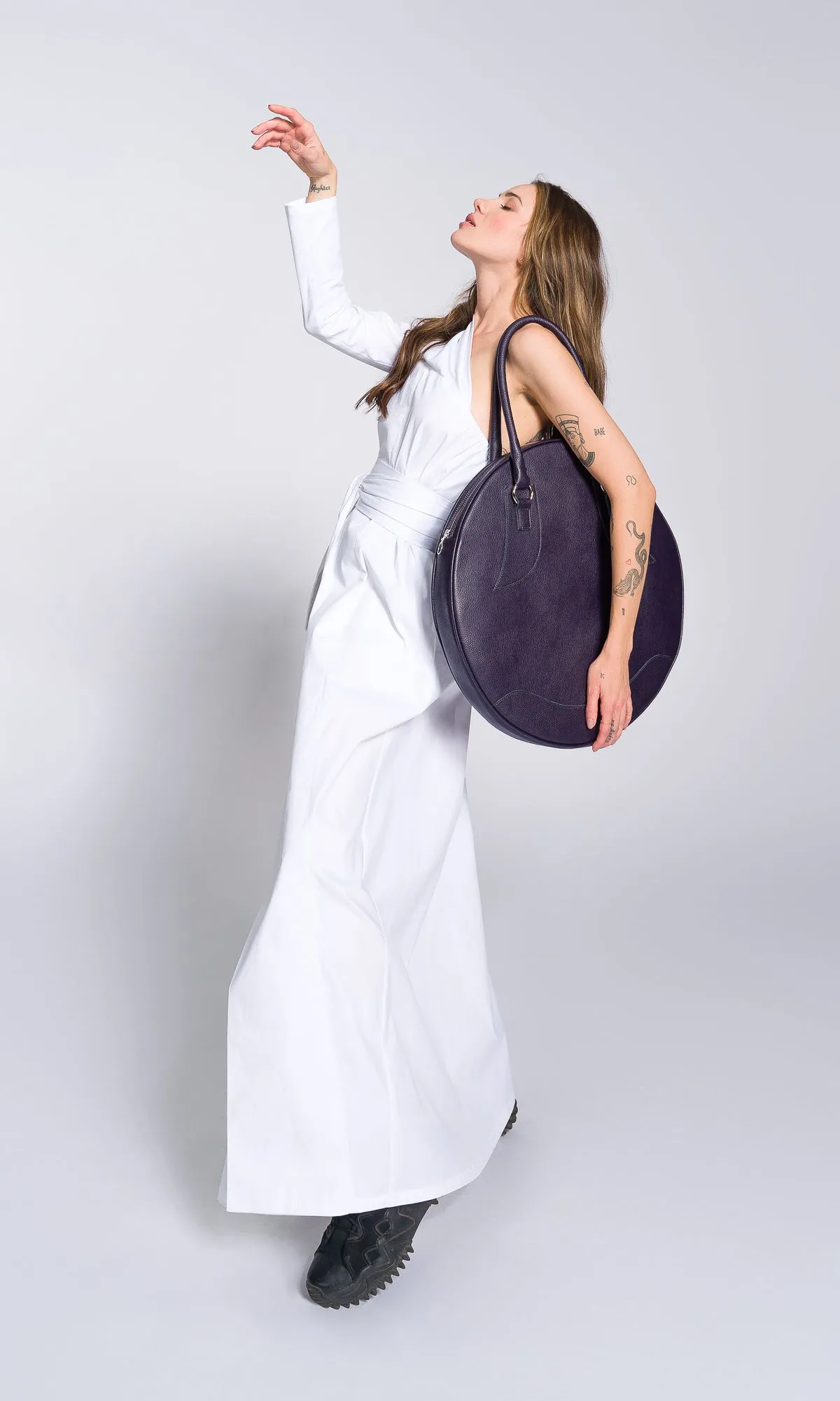 Large Circle Shoulder Bag