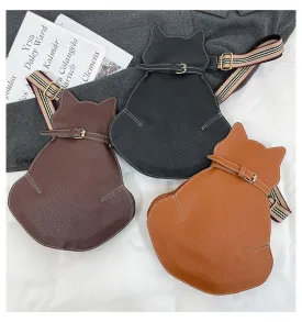 Leather Shoulder Cat Bags