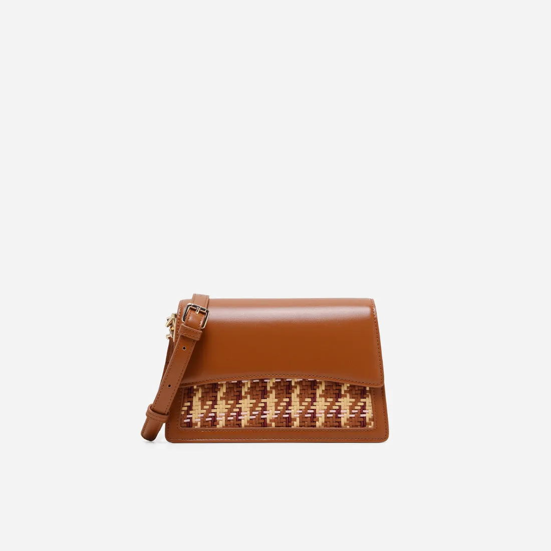 Leonora Woven Shoulder Bag