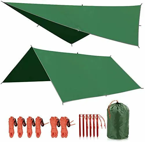 Lightweight Camping Tarp,Waterproof Tarp Shelter