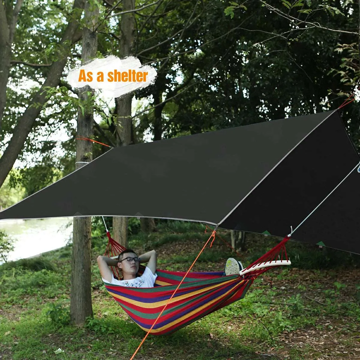 Lightweight Camping Tarp,Waterproof Tarp Shelter