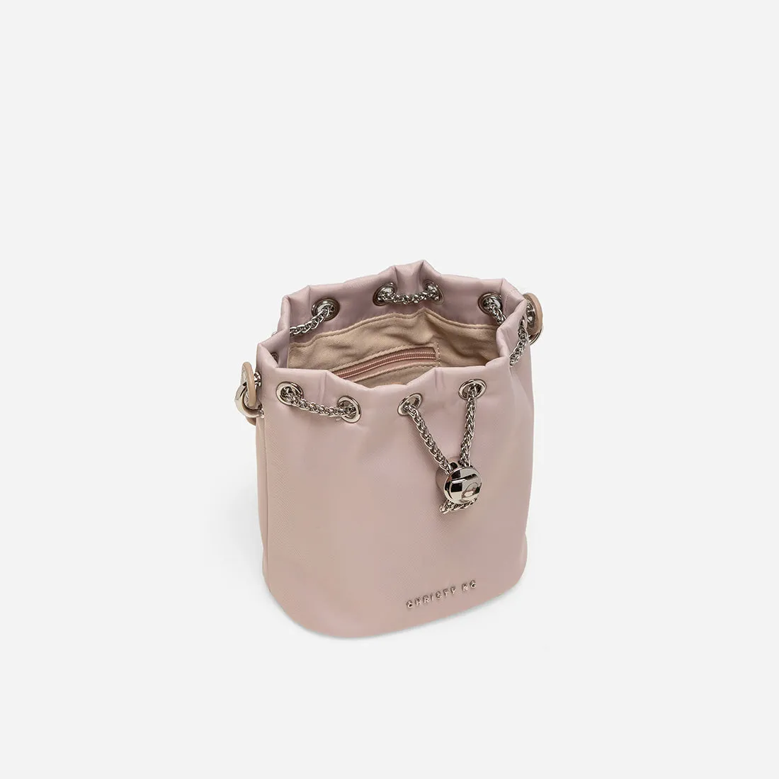 Maria Micro Nylon Bucket Bag