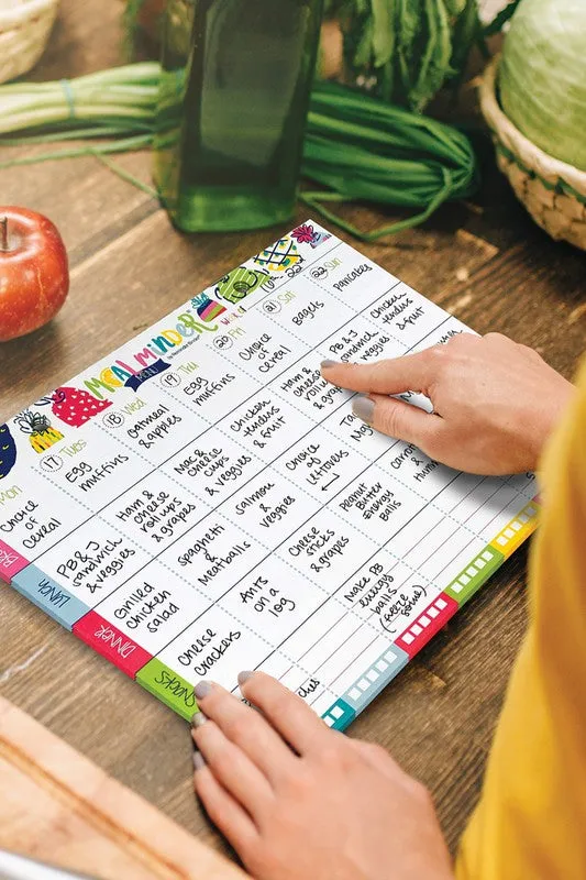 Meal Minder Menu Planner 52-Week wDry Erase Backer