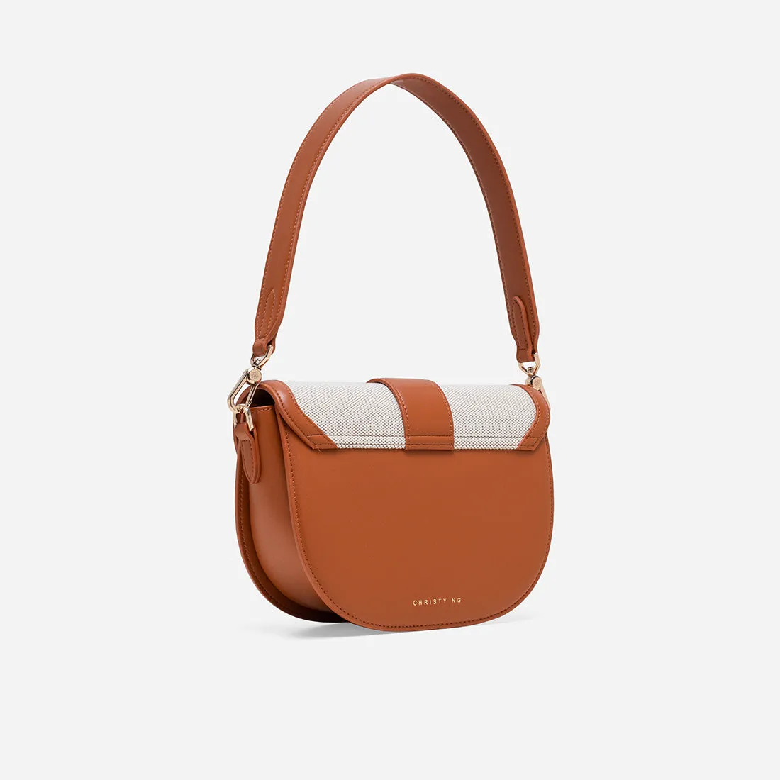 Millie Canvas Saddle Bag