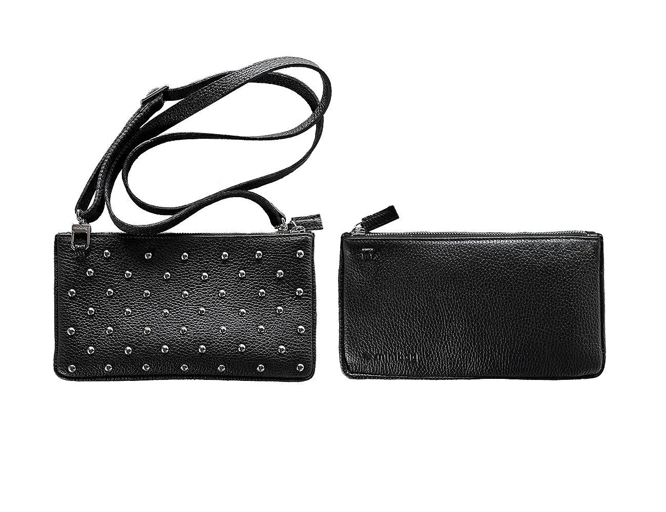 minibag black Nieten rund