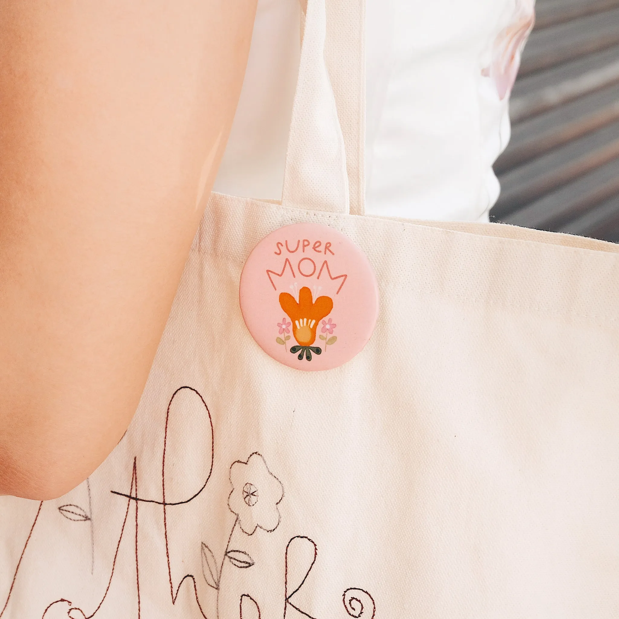 Mother Matte Badge