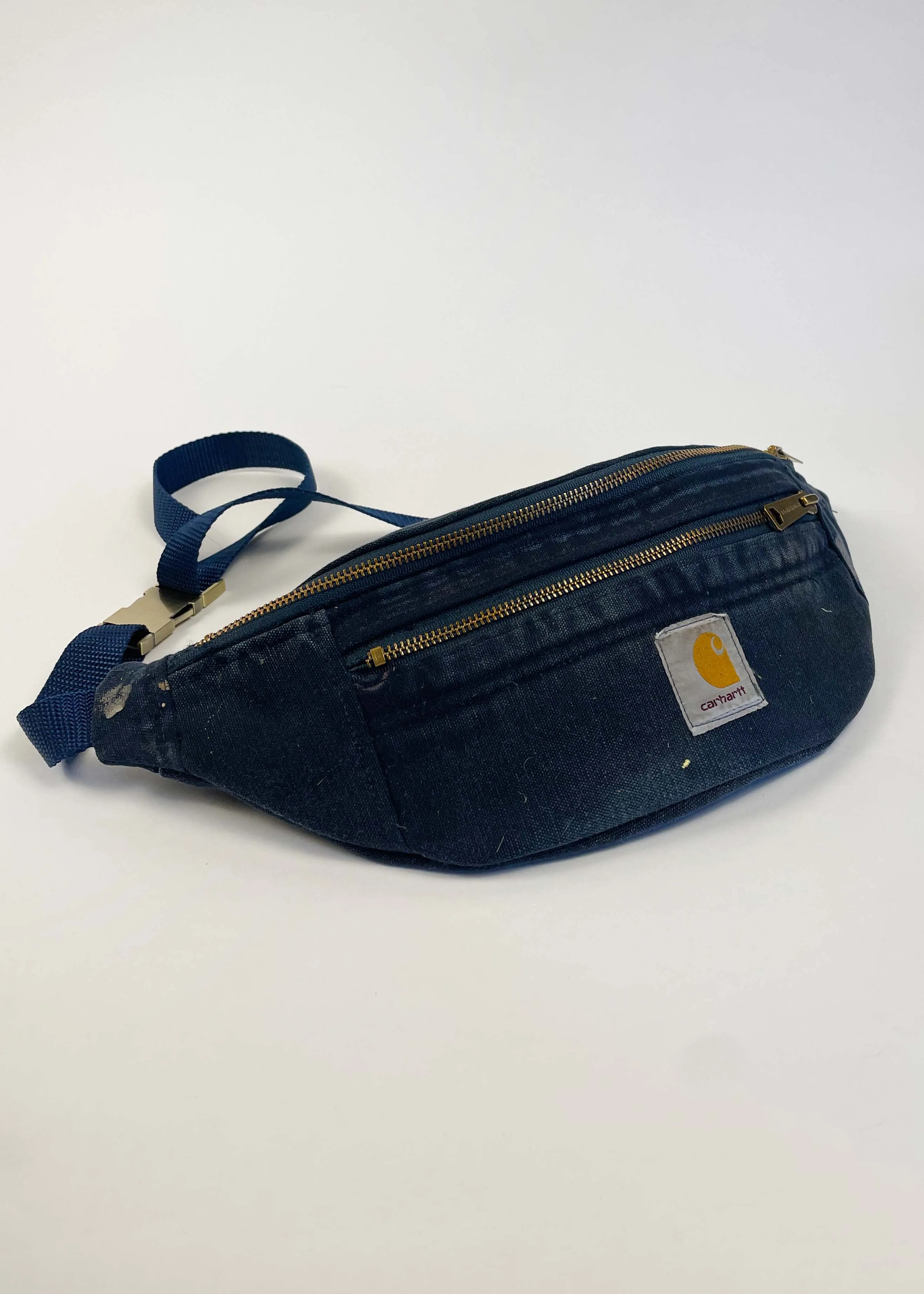 Navy Reworked Carhartt Sling Bag