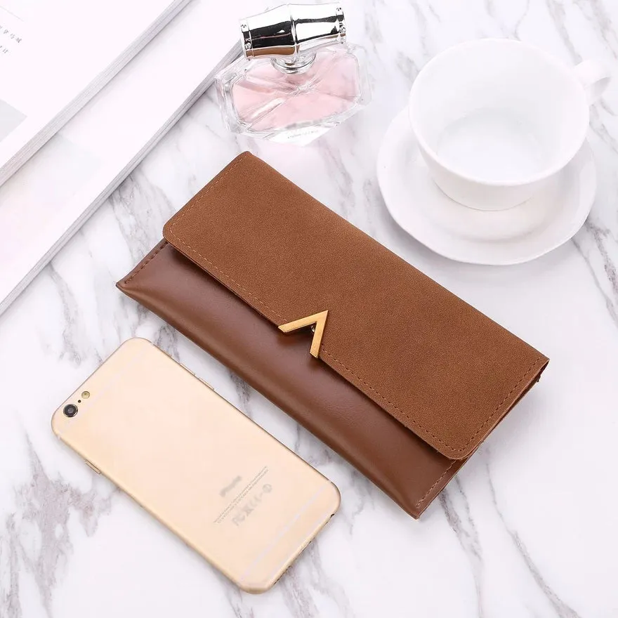 New Fancy Slim Ladies Wallet for mobile cash & card