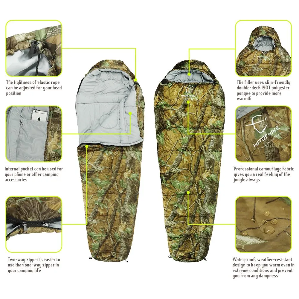 Outdoor Ultralight  Sleeping Bag  Mummy