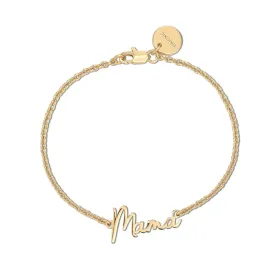 *Preorder* SALE Dainty Script Mama Bracelet